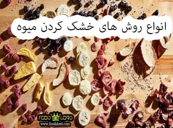 فودلرد- بلاگ - روش های خشک کردن میوه