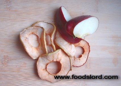 foodslord.com - dried apple - Calories and sugar
