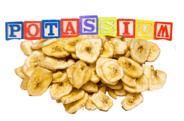 foodslord.com - پتاسیم در موز خشک