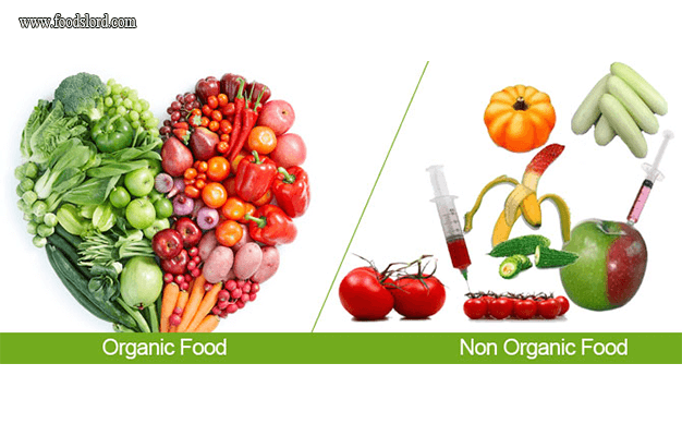 foodslord.com-organic--ارگانیک-غیر ارگانیک- غذا