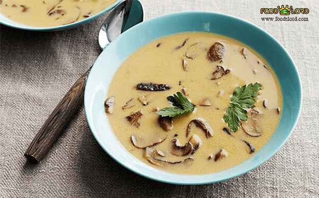 foodslord.com---سوپ قارچ وگان 