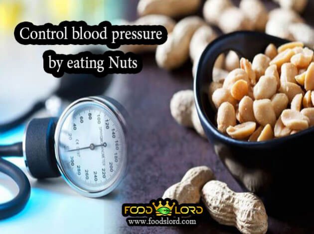 Control blood pressure by eating Nuts